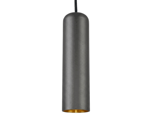 Gunmetal mat gespoten hanglamp