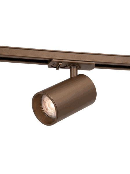 Brons mat gespoten railspot