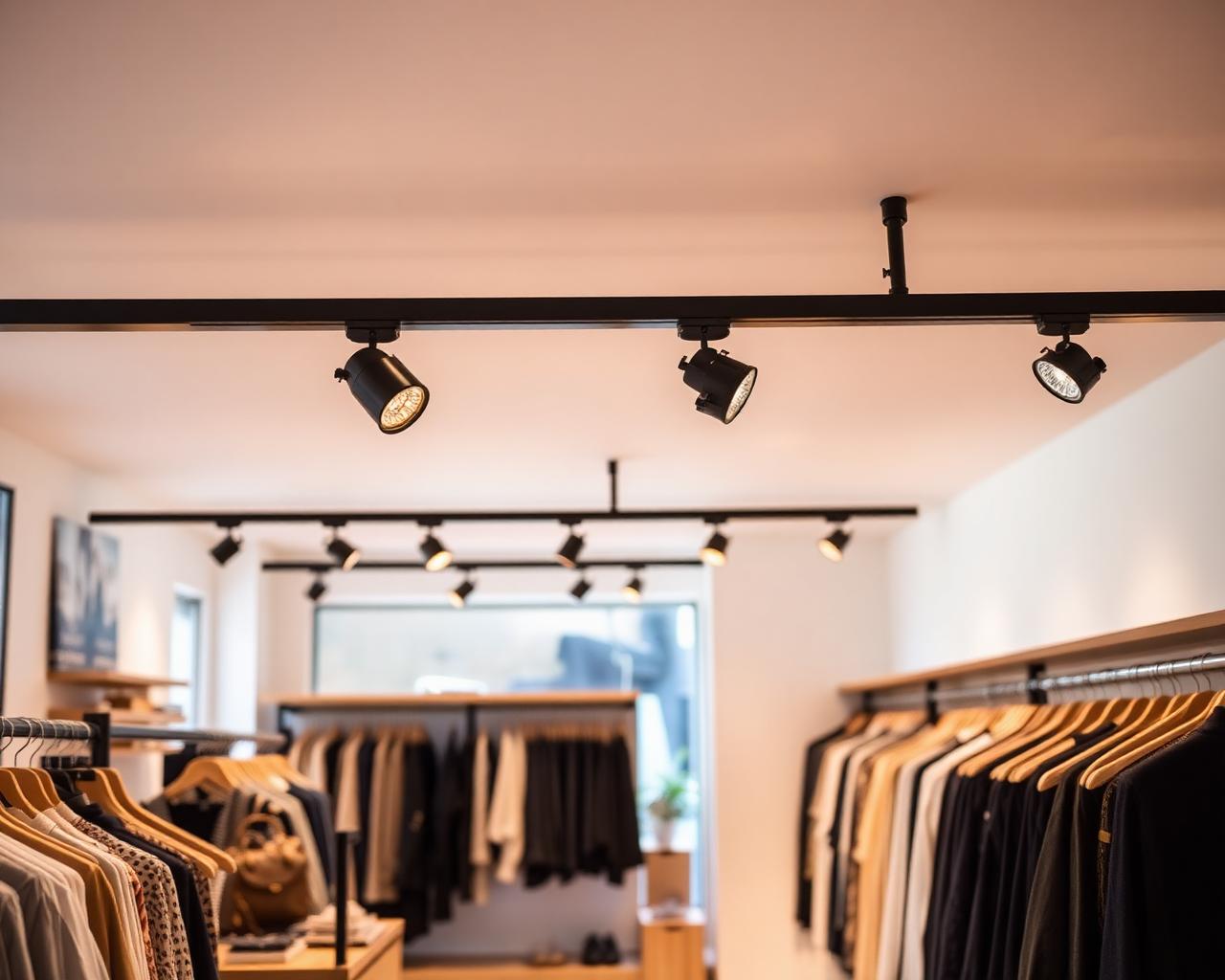 3-fase rail in retail & winkelinterieur